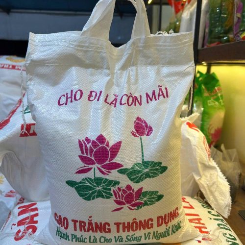 Bao gạo từ thiện in theo yêu cầu
