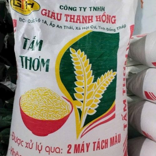 Bao đựng gạo 50kg in flexo