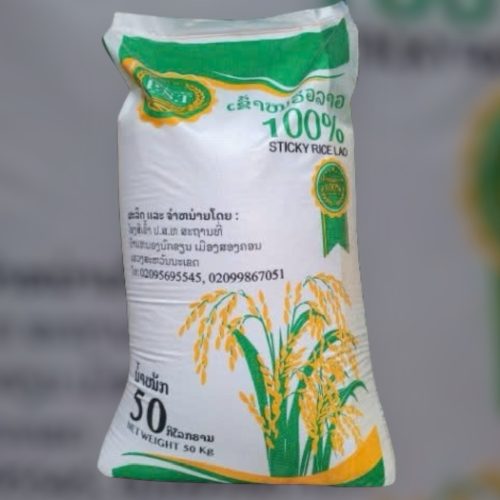 Bao đựng gạo 50kg in flexo