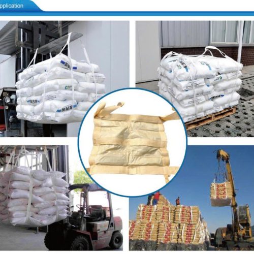 Bao sling dây đóng 1,5 tấn hàng gạo, cát, xi măng